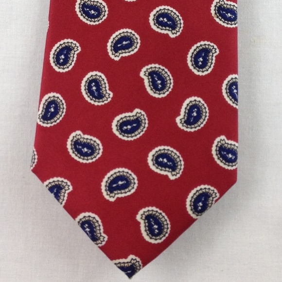Brooks Brothers Other - Brooks Brothers Red Multi-Color Silk 59" x 3.50"